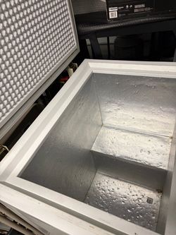 White deep freezer like new