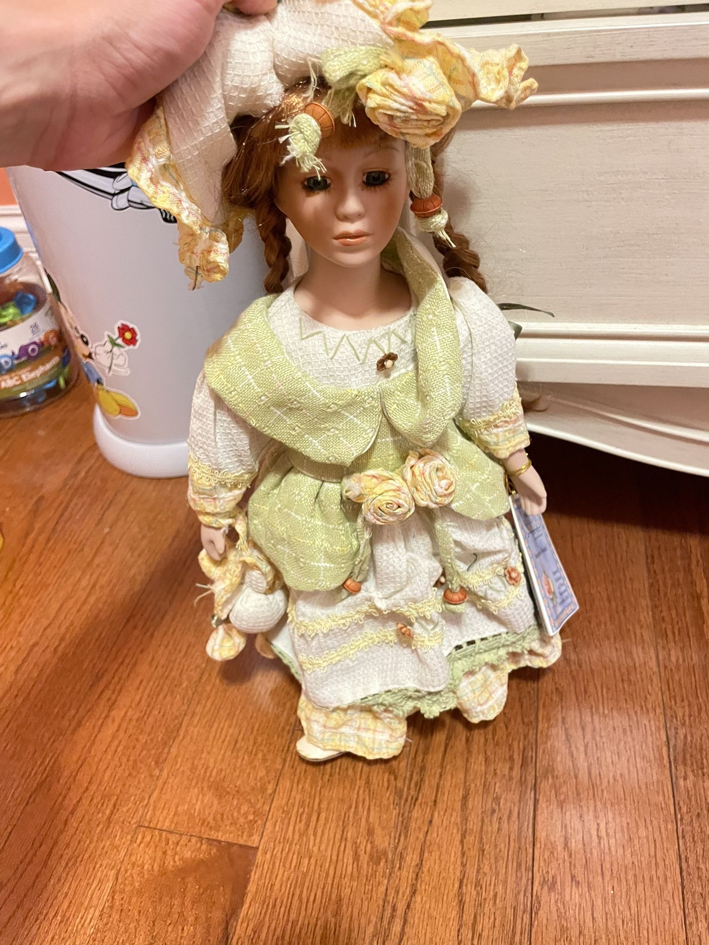 Samantha collectible porcelain doll