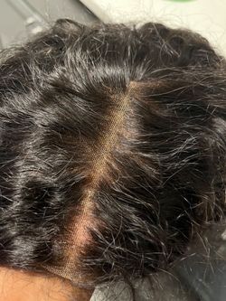 Deep Curly 9×6 Pre Bleached Tiny Knots Glueless Wig