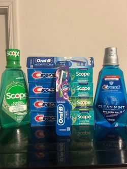 Crest & Scope Oral Care Bundle