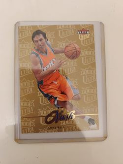 Steve Nash Fleer Ultra Phoenix Suns Basketball Card