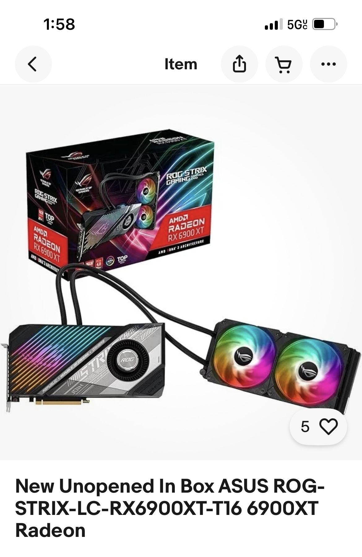 Custom Built Gaming Pc ROG STRIX 6900xt LC