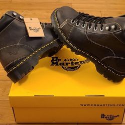 Dr MARTENS Industrial Work Boots Size 9 For Men 