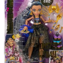 Monster High Monster Ball Doll, Cleo De Nile in Party Dress with Themed Accessories

