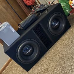 Speaker For Sale With Amp Battery And LC2i Pro 