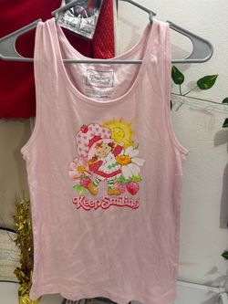 Strawberry Shortcake 'Keep Smiling' Tank Top XL