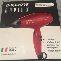 BaByliss pro Rapido Blow Dryer 