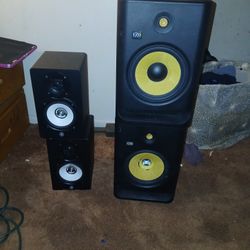 Studio Monitors Yahama 5sKrk 8s