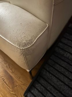 Leather couch