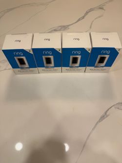 4x Ring Stick Up Cam Battery 3rd Gen - Brand New Sealed - White