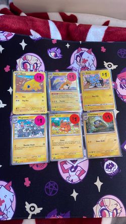 ✨Electric Common Card Lot✨