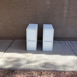 Pair Of White Nightstands