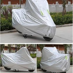 Bike Cover Aluminum Foil Outdoor Waterproof, New