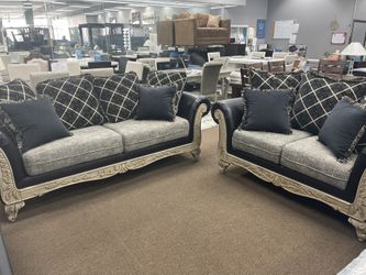 Brand New 2PC Sofa Set! Take Home For $49 Down!