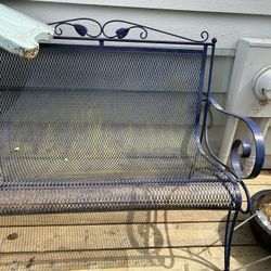 Vintage Heavy Iron  Patio Furniture 