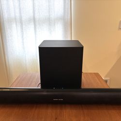 Harman Kardon SB26 Soundbar and Bluetooth Subwoofer