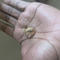 *Gold Money Bag Ring*