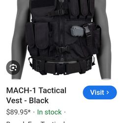 Black Tactical Vest