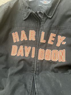 HARLEY DAVIDSON-Vintage-4XL For “ BIG MAN” Mechanic jacket 