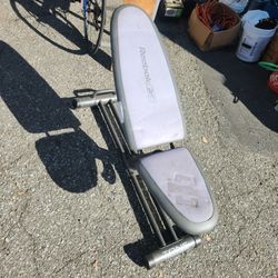 Free Weight Bench By Reebok