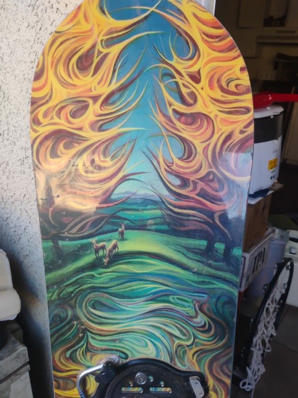 Burton Ross Powers 158 Snowboard First Year Pro Model