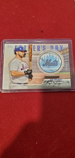 Pete Alonso NY Mets Patch Card