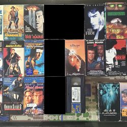 VHS Tapes (Updated 11.25.2025) 21 Titles Left Please Read Description 
