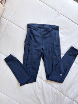 Lululemon Navy Blue High-Rise Leggings