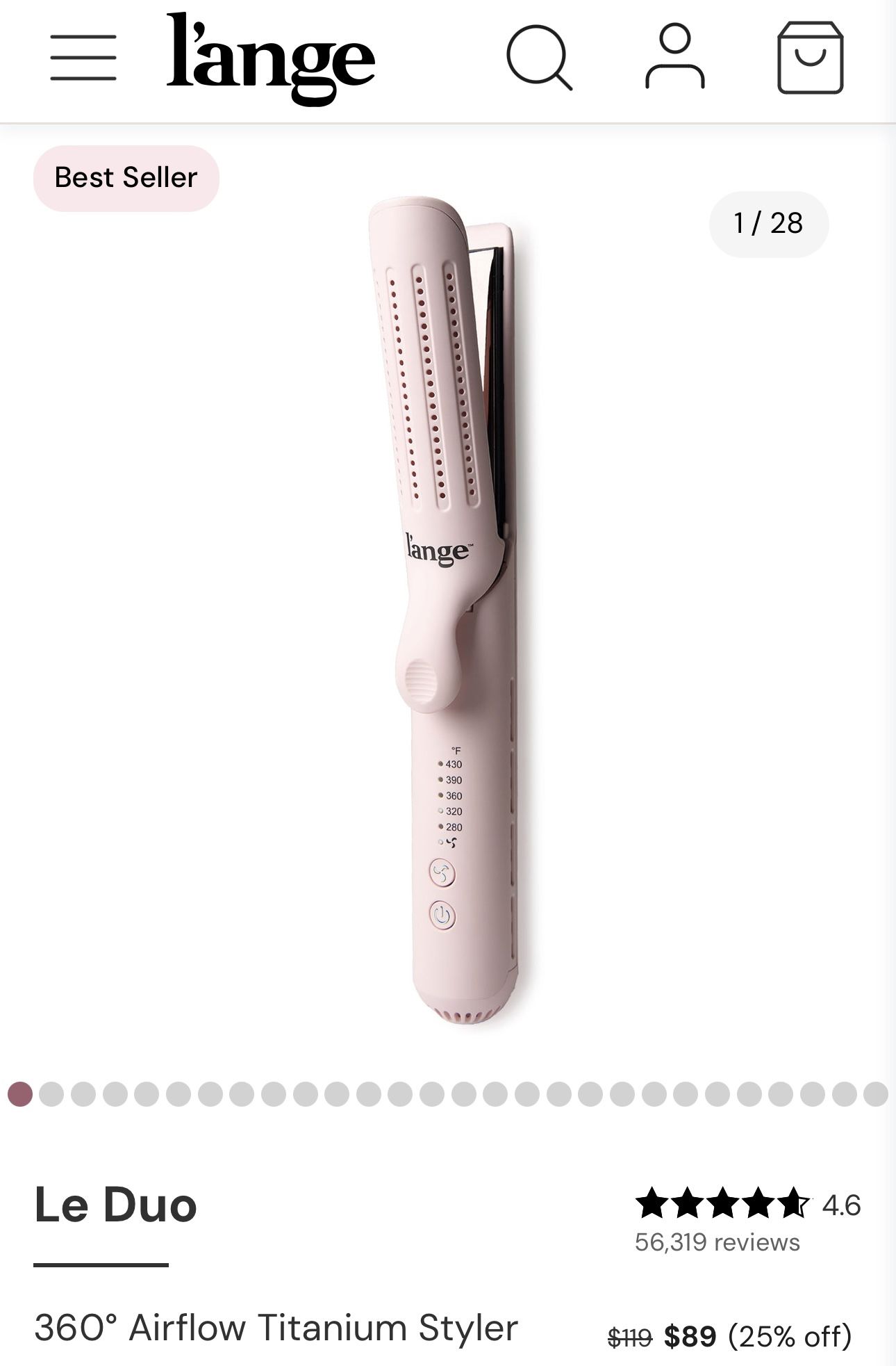 L’ange Curling Iron