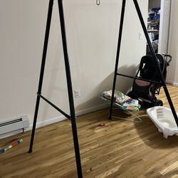 Swing Rod With Heavy Duty with Hanging Chair Stand 330Lbs, Indoor Outdoor Swing Stand Suitable for Room, Garden, Balcony, Hammock Chair not In