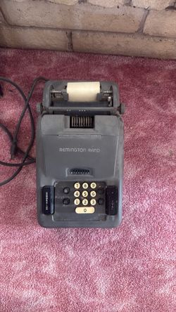 Antique Remington Register