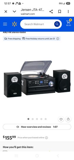 JENSEN HOME STEREO SYSTEM - NEW OPEN BOX!