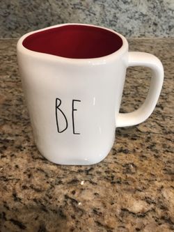 Double sided new Rae Dunn mug (Be Mine)