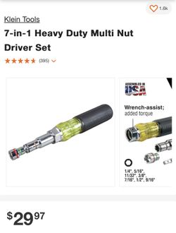 Klein Tool Nutdriver 