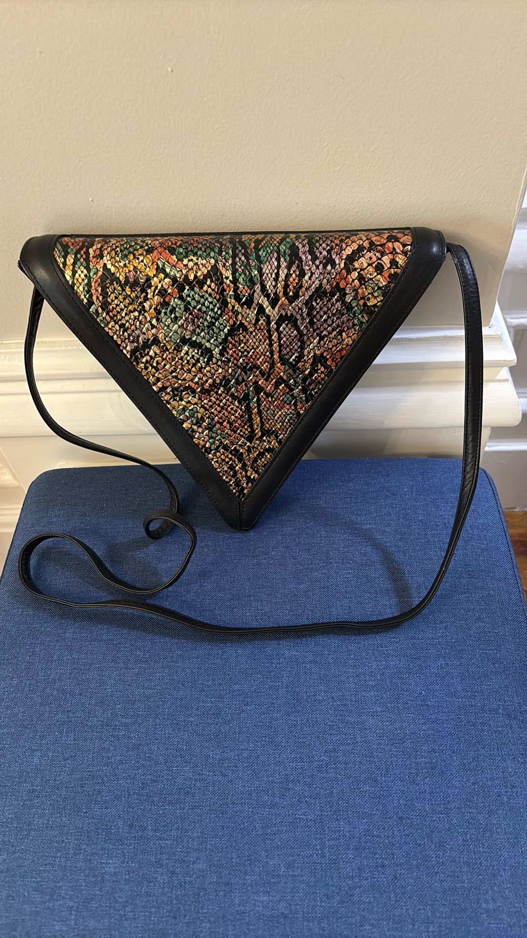 1980s Roberto Vascon Cross Body Bag Rare Lightly Used