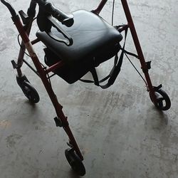 Walker, Red Good Condition.