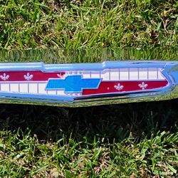1957 Chevy Chevrolet Grill Grille Bar OEM casting Replated Like New