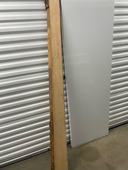 Live Edge Kiln Dried Hardwood Slab – 79.25” x 7.5” x 2” – Furniture Grade Lumber