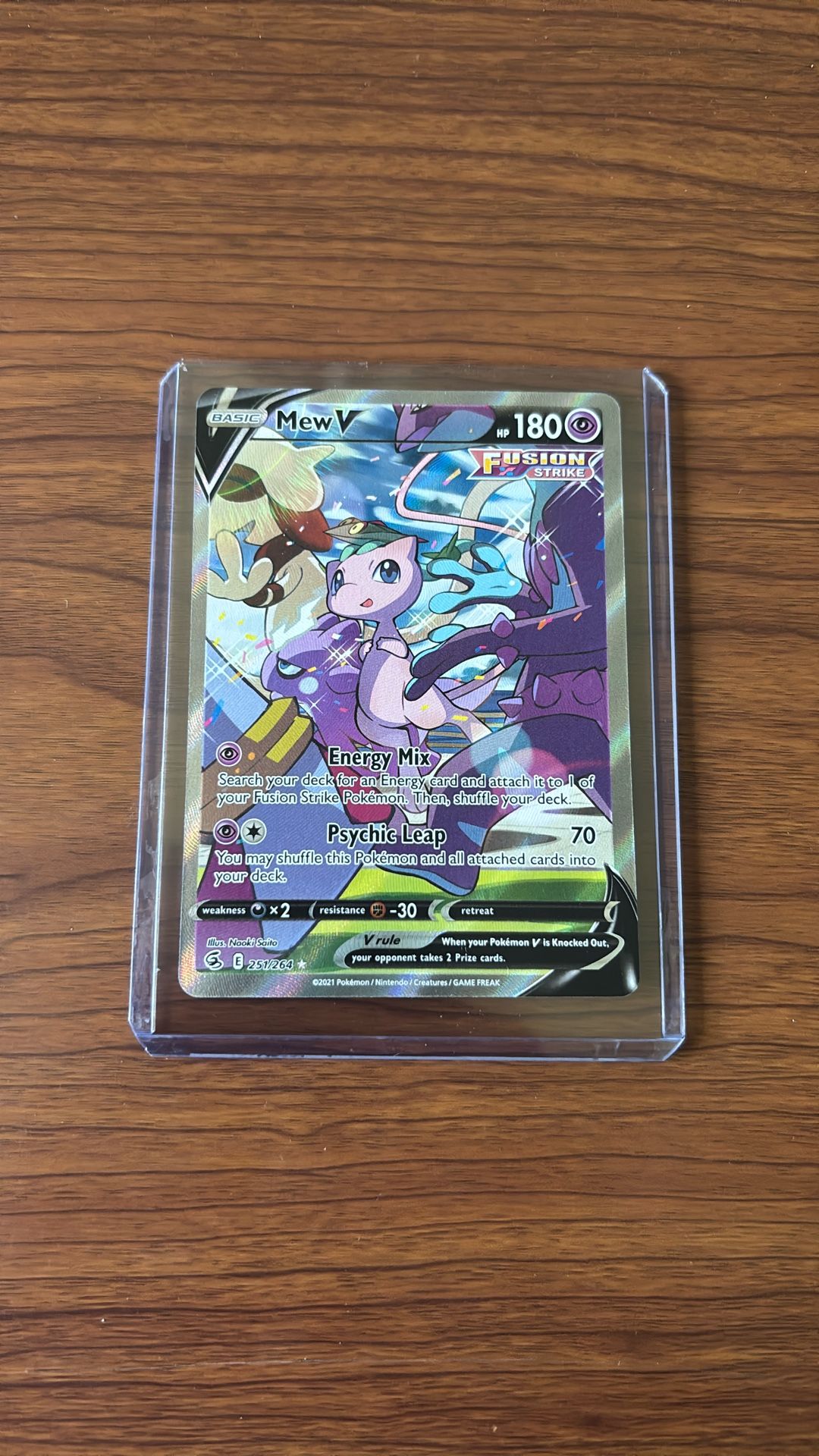 Pokemon Mew V Alternative Full Art