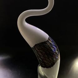 Murano Glass Heron Bird 