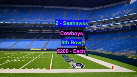 Seahawks Cowboys Tickets