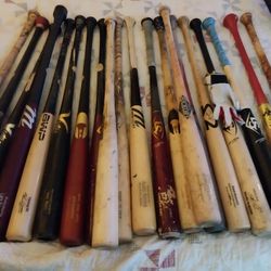 MLB GAME USED BATS 