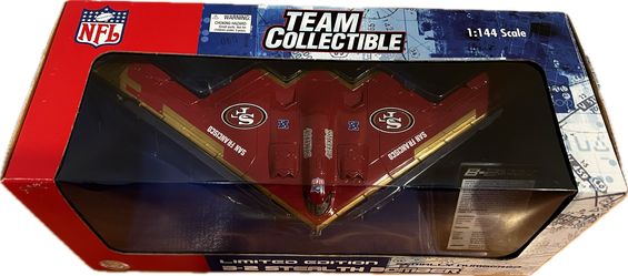 49ers diecast plane