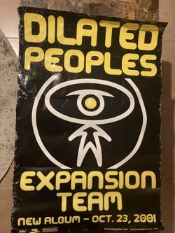 Dilated Peoples Expansion Team Album Promotion 24x36 Original Hip