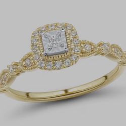 10k Zales Diamond Promise/Engagement Ring