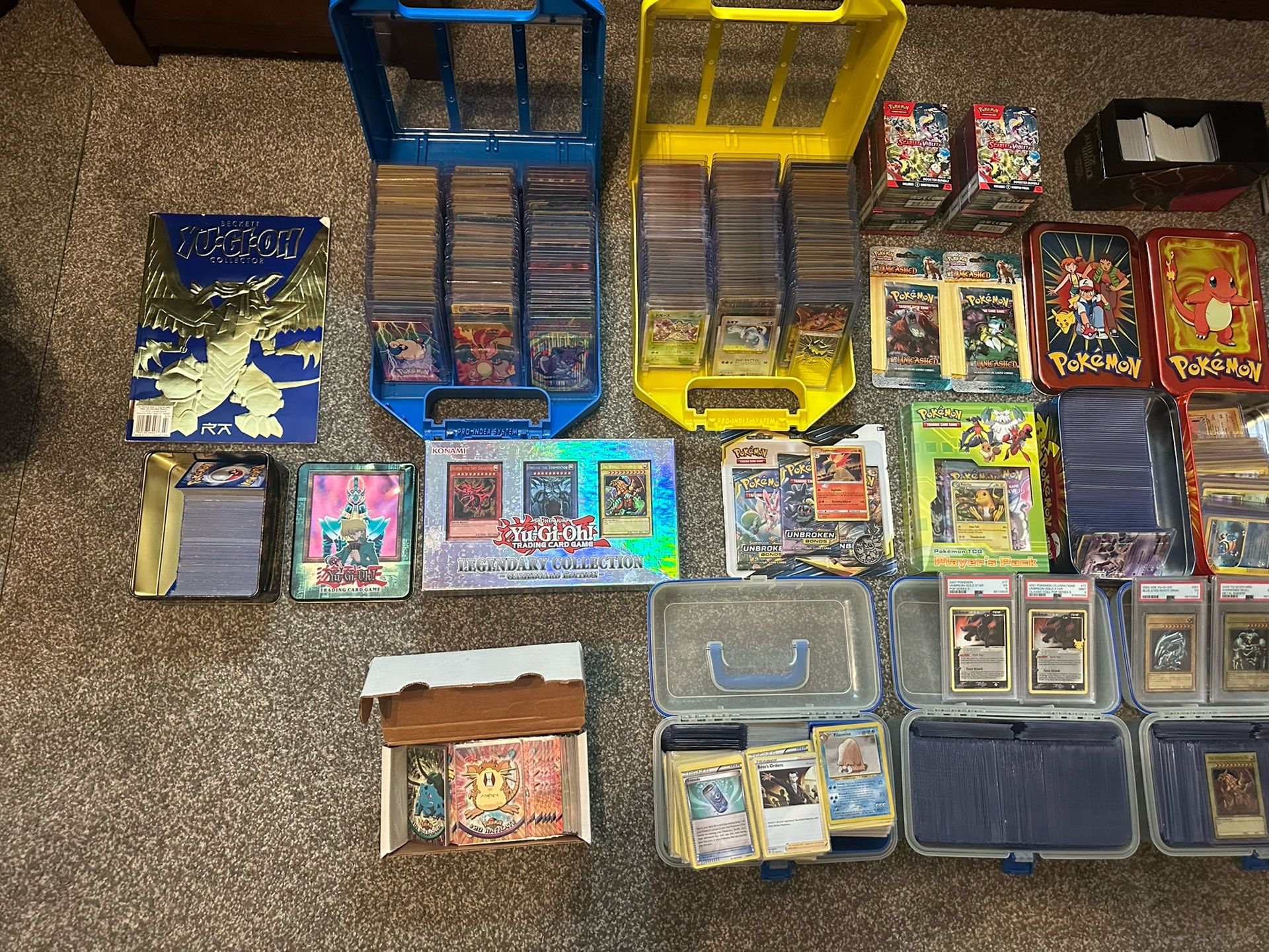 Pokemon & Yu GI Oh Collection