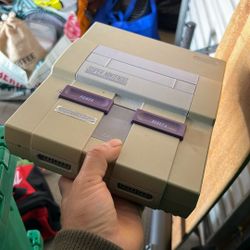 Súper Nintendo. 