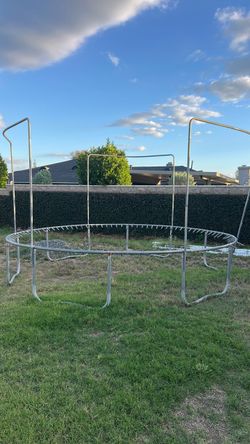 Trampoline frame