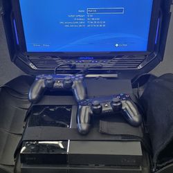 PS4 And GAEMS G190 Vanguard Monitor