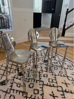 3 modern barstools